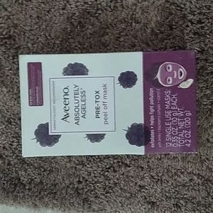 Aveeno peel off masks